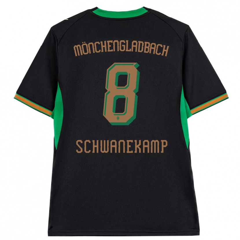 Danxen Homem Camisola Jana Schwanekamp #8 Preto Laranja Verde Marrom Alternativa 2026/27 Camisa Brasil