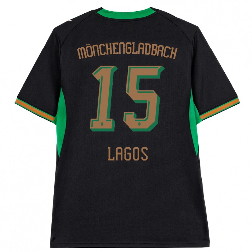 Danxen Homem Camisola Maxim Lagos #15 Preto Laranja Verde Marrom Alternativa 2026/27 Camisa Brasil