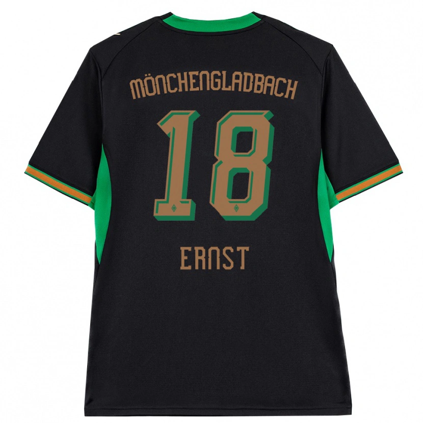Danxen Homem Camisola Jesse Ernst #18 Preto Laranja Verde Marrom Alternativa 2026/27 Camisa Brasil