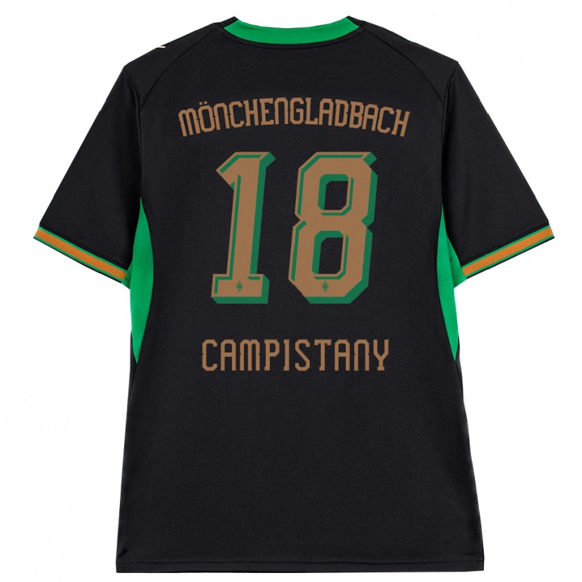 Danxen Homem Camisola Erik Corominas Campistany #18 Preto Laranja Verde Marrom Alternativa 2026/27 Camisa Brasil