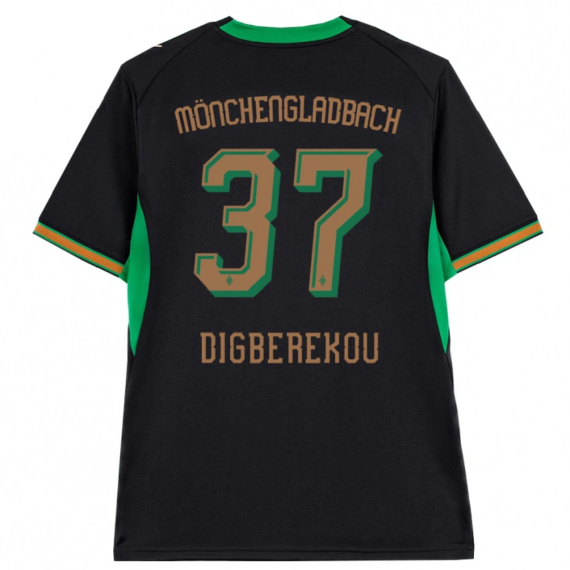 Danxen Homem Camisola Ibrahim Digberekou #37 Preto Laranja Verde Marrom Alternativa 2026/27 Camisa Brasil