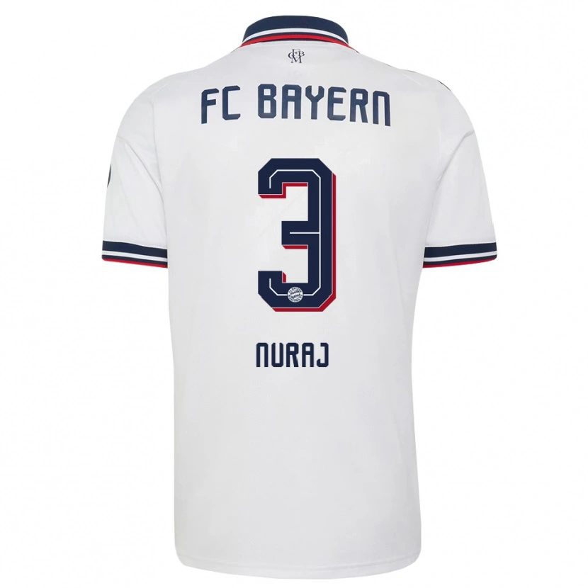 Danxen Homem Camisola Skender Nuraj #3 Cinza Branco Vermelho Alternativa 2026/27 Camisa Brasil
