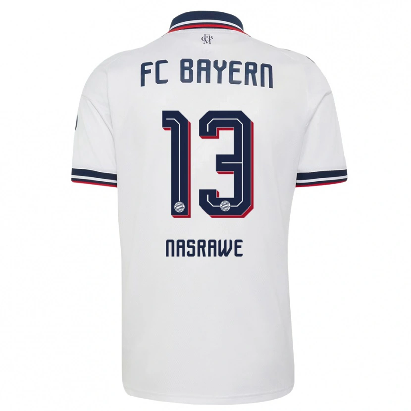 Danxen Homem Camisola Jussef Nasrawe #13 Cinza Branco Vermelho Alternativa 2026/27 Camisa Brasil
