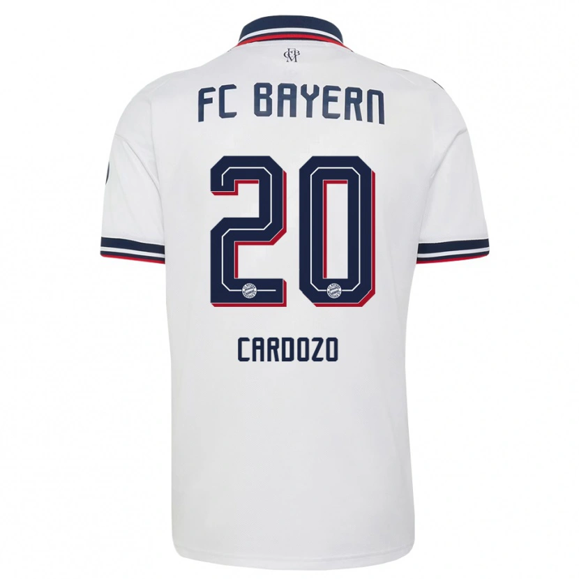 Danxen Homem Camisola Maycon Cardozo #20 Cinza Branco Vermelho Alternativa 2026/27 Camisa Brasil