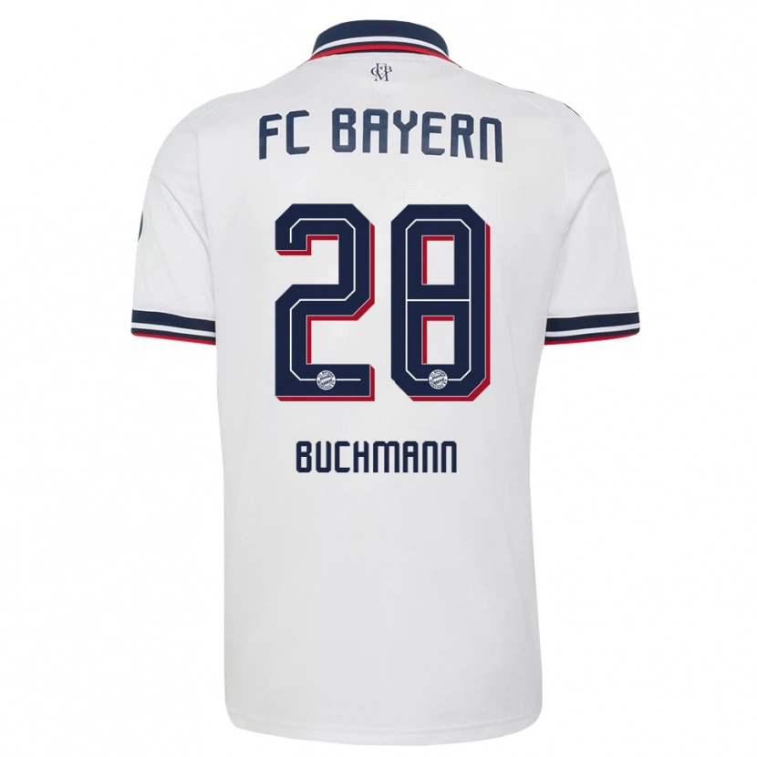Danxen Homem Camisola Tarek Buchmann #28 Cinza Branco Vermelho Alternativa 2026/27 Camisa Brasil
