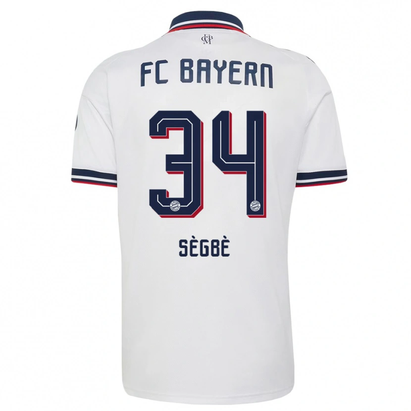 Danxen Homem Camisola Désiré Sègbè #34 Cinza Branco Vermelho Alternativa 2026/27 Camisa Brasil