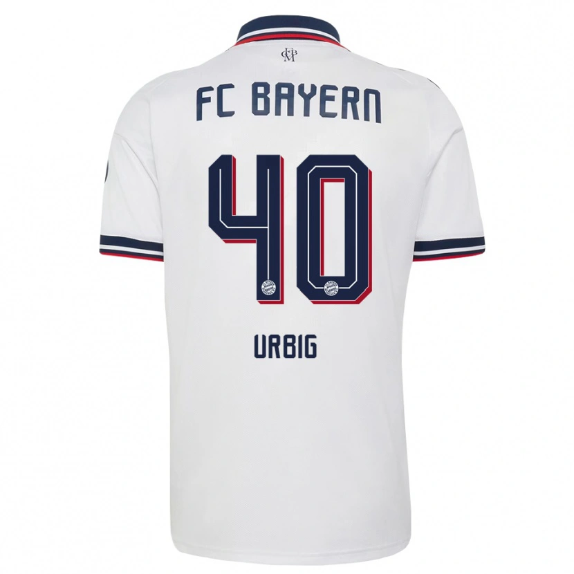 Danxen Homem Camisola Jonas Urbig #40 Cinza Branco Vermelho Alternativa 2026/27 Camisa Brasil