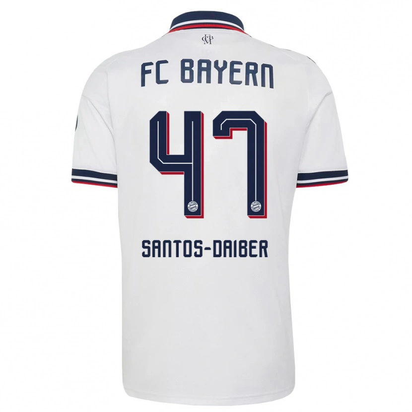 Danxen Homem Camisola David Santos Daiber #47 Cinza Branco Vermelho Alternativa 2026/27 Camisa Brasil