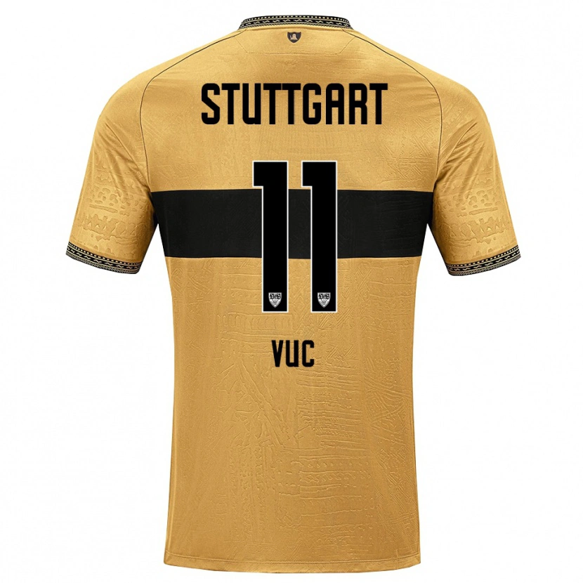 Danxen Homem Camisola Patrick Vuc #11 Marrom Preto Branco Alternativa 2026/27 Camisa Brasil