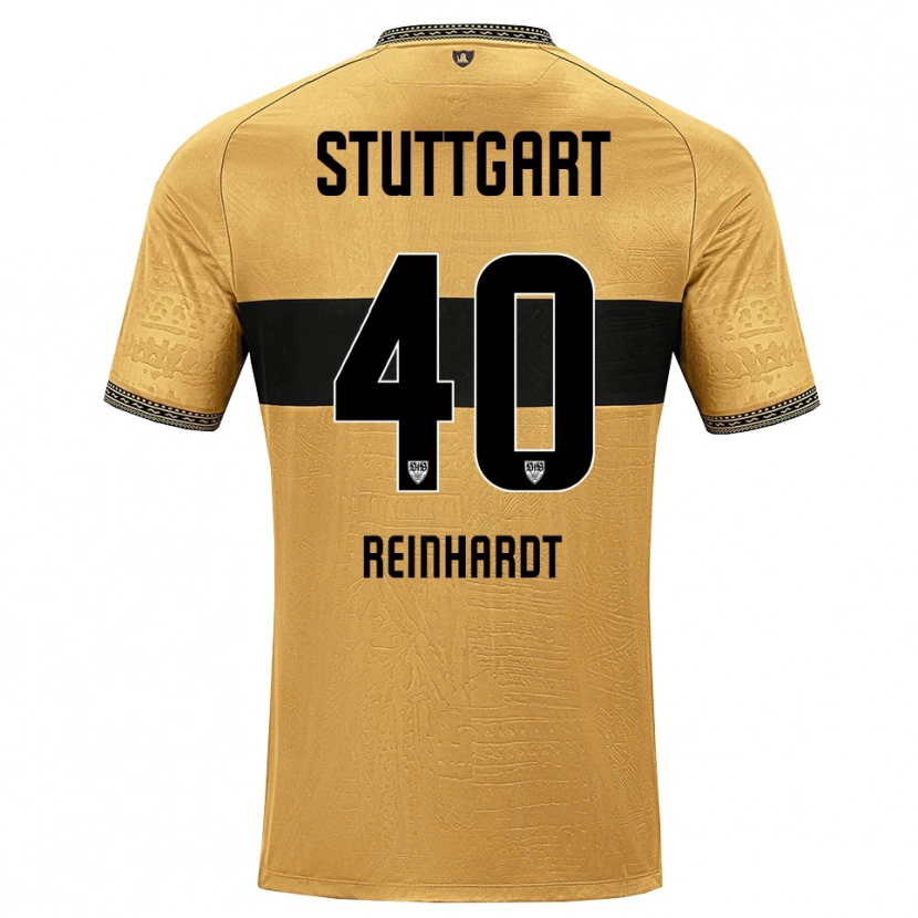Danxen Homem Camisola Peter Reinhardt #40 Marrom Preto Branco Alternativa 2026/27 Camisa Brasil