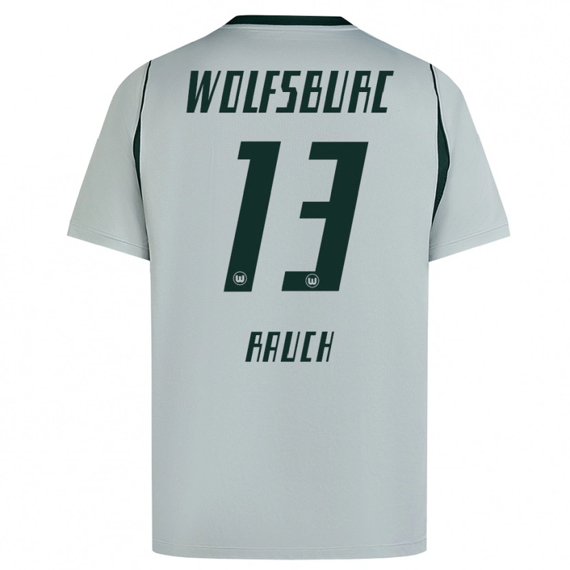 Danxen Homem Camisola Felicitas Rauch #13 Cinza Verde Alternativa 2026/27 Camisa Brasil