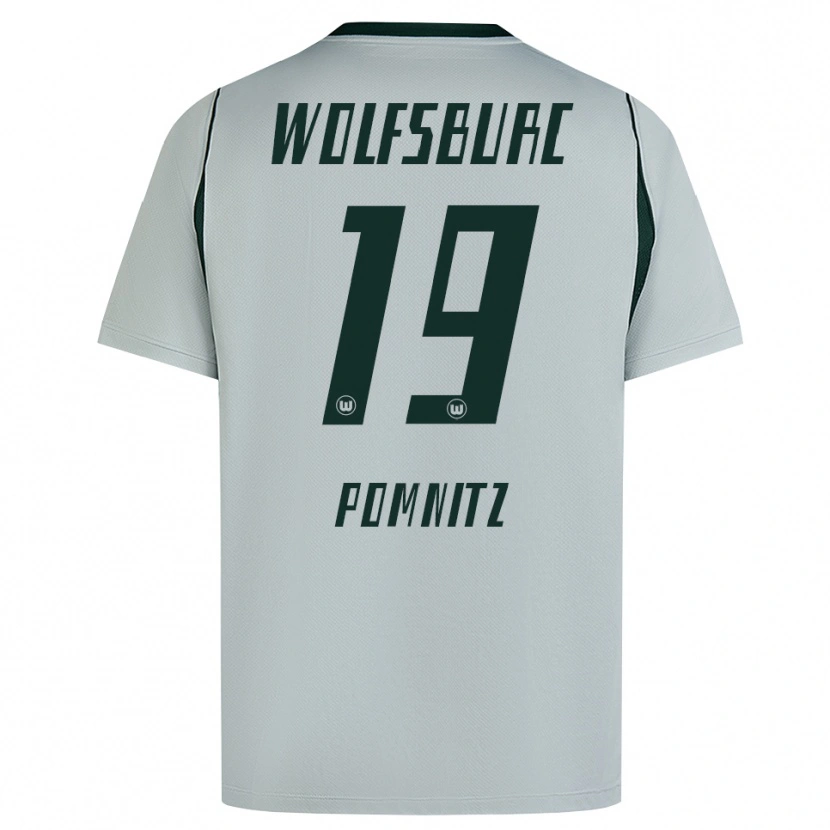 Danxen Homem Camisola Leonard Pomnitz #19 Cinza Verde Alternativa 2026/27 Camisa Brasil