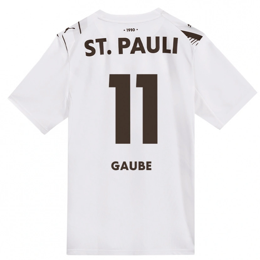 Danxen Homem Camisola Bastian Gaube #11 Café Branco Vermelho Alternativa 2026/27 Camisa Brasil