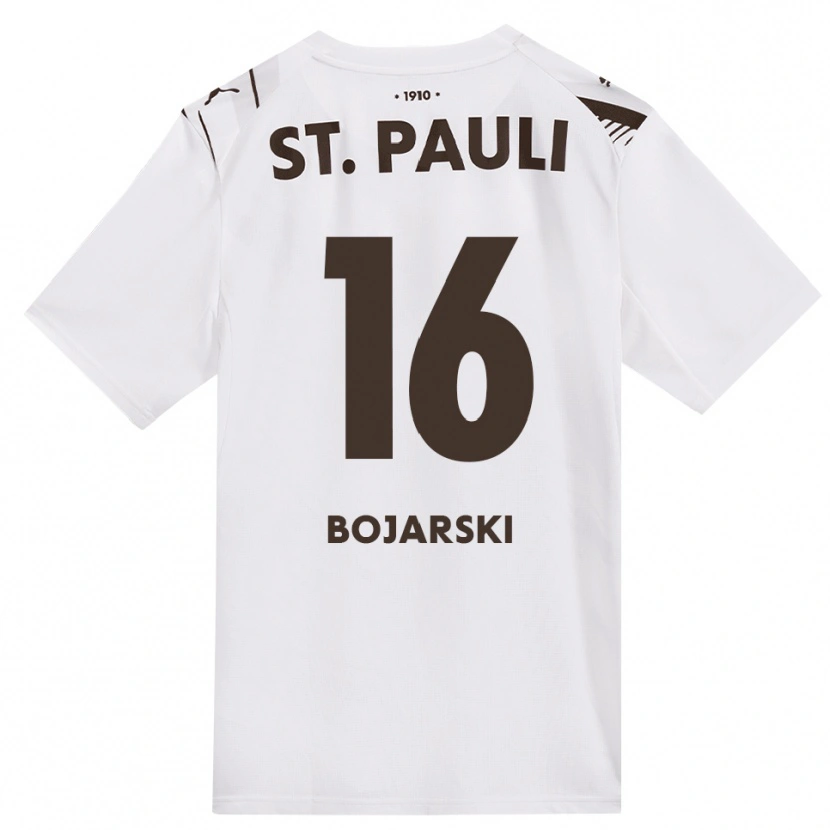 Danxen Homem Camisola Tetje Bojarski #16 Café Branco Vermelho Alternativa 2026/27 Camisa Brasil