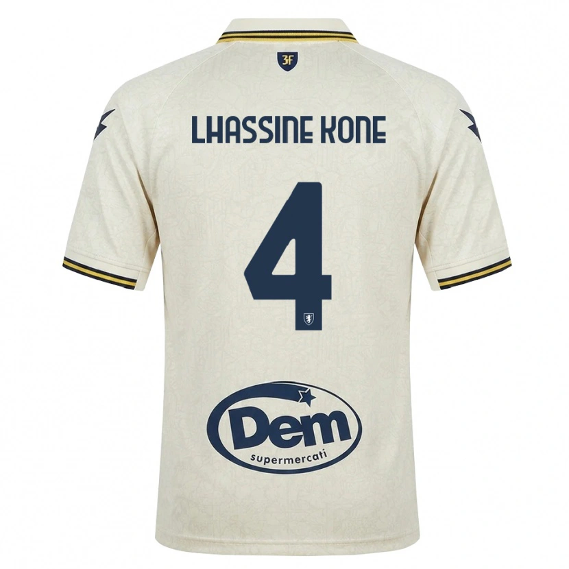 Danxen Homem Camisola Ben Lhassine Kone #4 Amarelo Renda Velha Preto Alternativa 2026/27 Camisa Brasil
