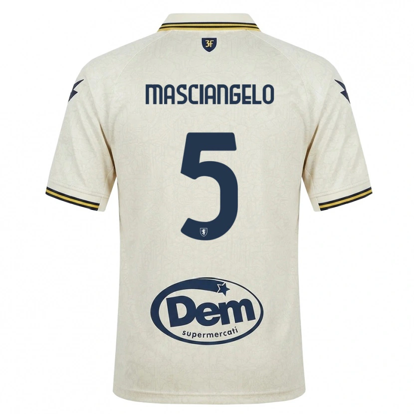 Danxen Homem Camisola Edoardo Masciangelo #5 Amarelo Renda Velha Preto Alternativa 2026/27 Camisa Brasil