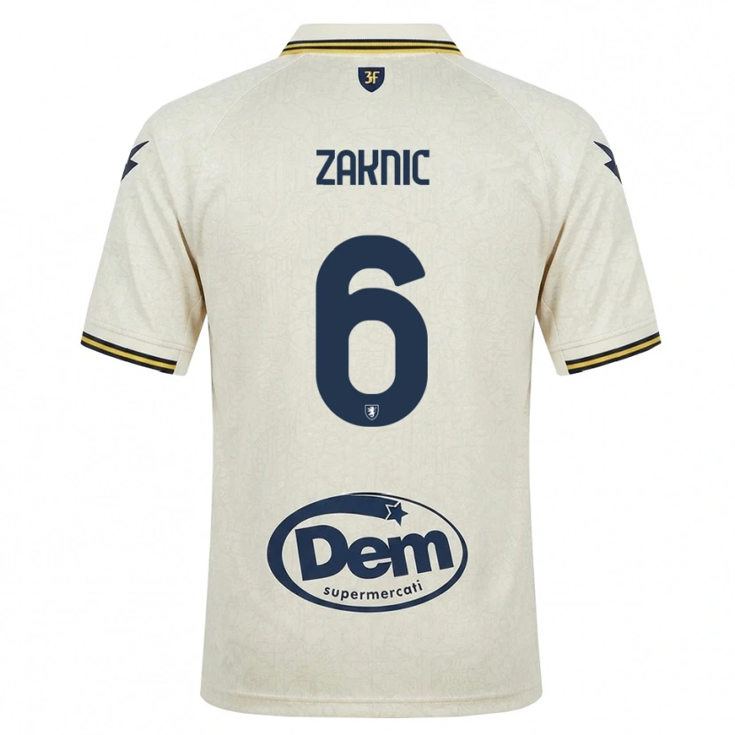 Danxen Homem Camisola Lazar Zaknic #6 Amarelo Renda Velha Preto Alternativa 2026/27 Camisa Brasil