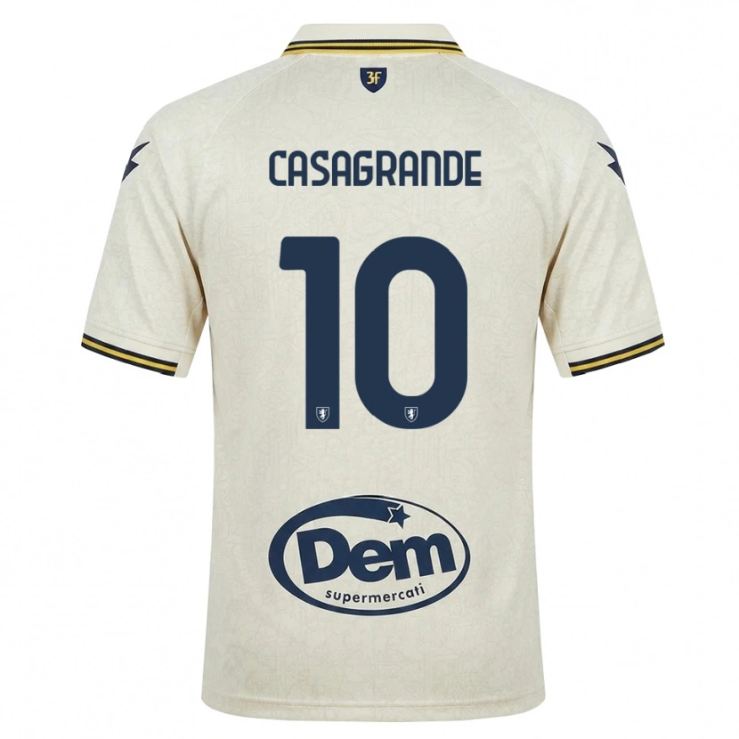 Danxen Homem Camisola Gianfilippo Casagrande #10 Amarelo Renda Velha Preto Alternativa 2026/27 Camisa Brasil