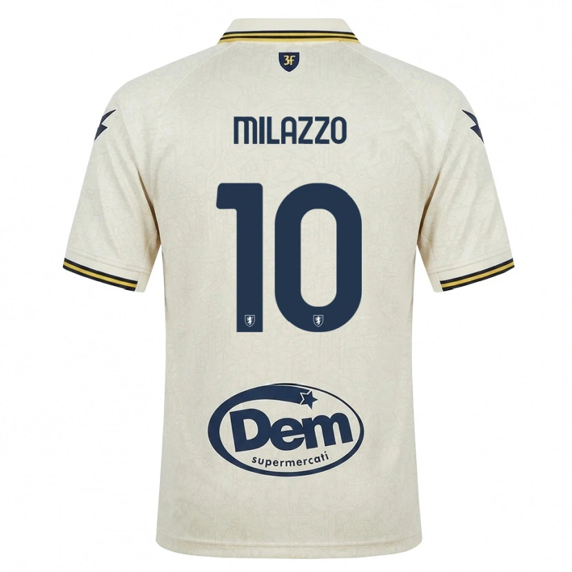 Danxen Homem Camisola Simone Milazzo #10 Amarelo Renda Velha Preto Alternativa 2026/27 Camisa Brasil