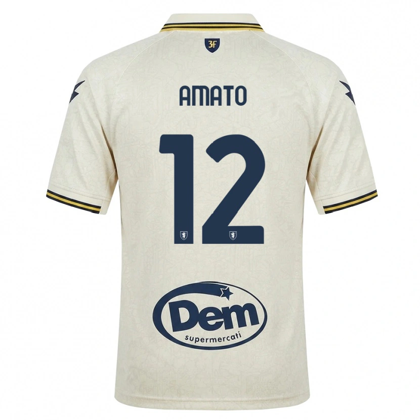 Danxen Homem Camisola Luca Amato #12 Amarelo Renda Velha Preto Alternativa 2026/27 Camisa Brasil