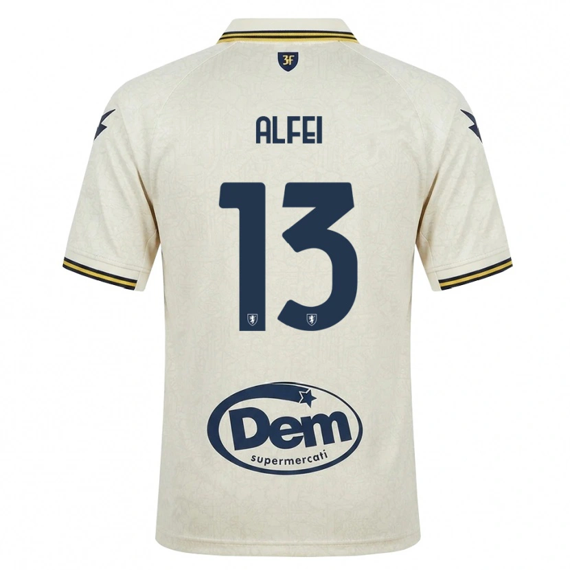 Danxen Homem Camisola Francesco Alfei #13 Amarelo Renda Velha Preto Alternativa 2026/27 Camisa Brasil