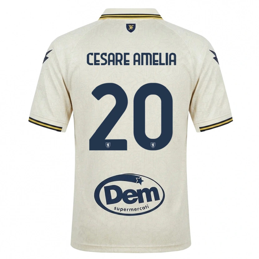 Danxen Homem Camisola Giulio Cesare Amelia #20 Amarelo Renda Velha Preto Alternativa 2026/27 Camisa Brasil