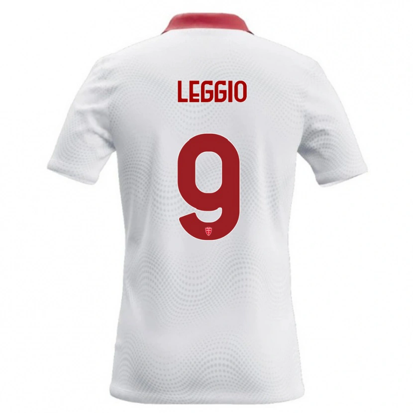 Danxen Homem Camisola Thomas Leggio #9 Branco Vermelho Alternativa 2026/27 Camisa Brasil