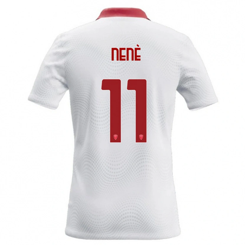 Danxen Homem Camisola Stephen Nenè #11 Branco Vermelho Alternativa 2026/27 Camisa Brasil