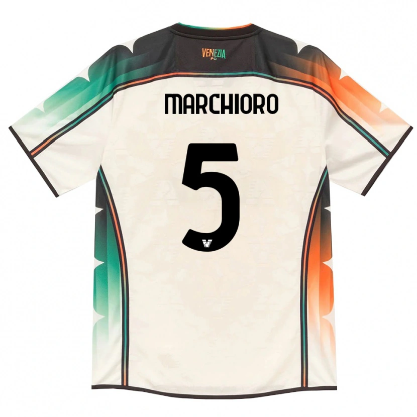 Danxen Homem Camisola Lorenzo Marchioro #5 Amarelo Laranja Verde Renda Velha Alternativa 2026/27 Camisa Brasil