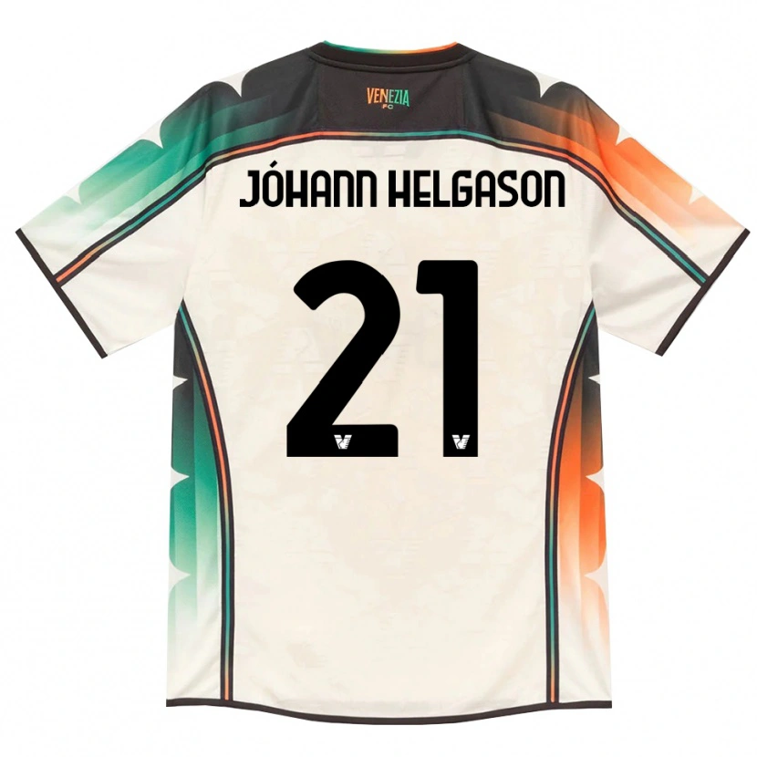 Danxen Homem Camisola Thórir Jóhann Helgason #21 Amarelo Laranja Verde Renda Velha Alternativa 2026/27 Camisa Brasil
