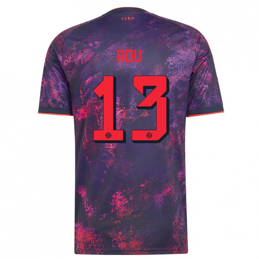 Danxen Homem Camisola Gibson Adu #13 Vermelho Púrpura Terceiro 2026/27 Camisa Brasil