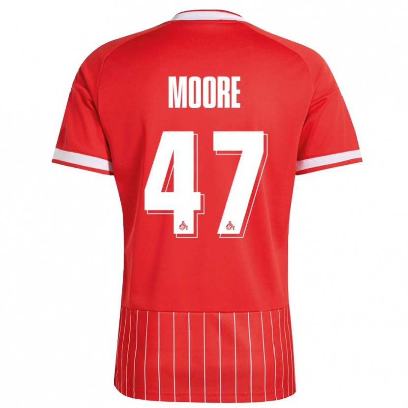 Danxen Mulher Camisola Mikey Moore #47 Vermelho Branco Verde Alternativa 2026/27 Camisa Brasil