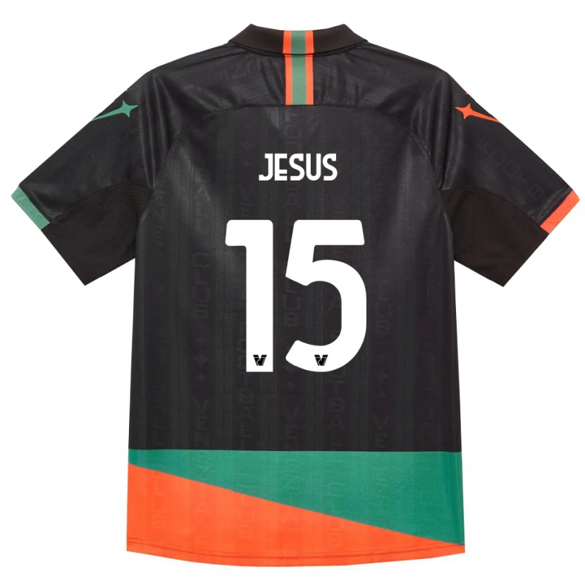 Danxen Mulher Camisola Juan Jesus #15 Preto Laranja Verde Principal 2026/27 Camisa Brasil