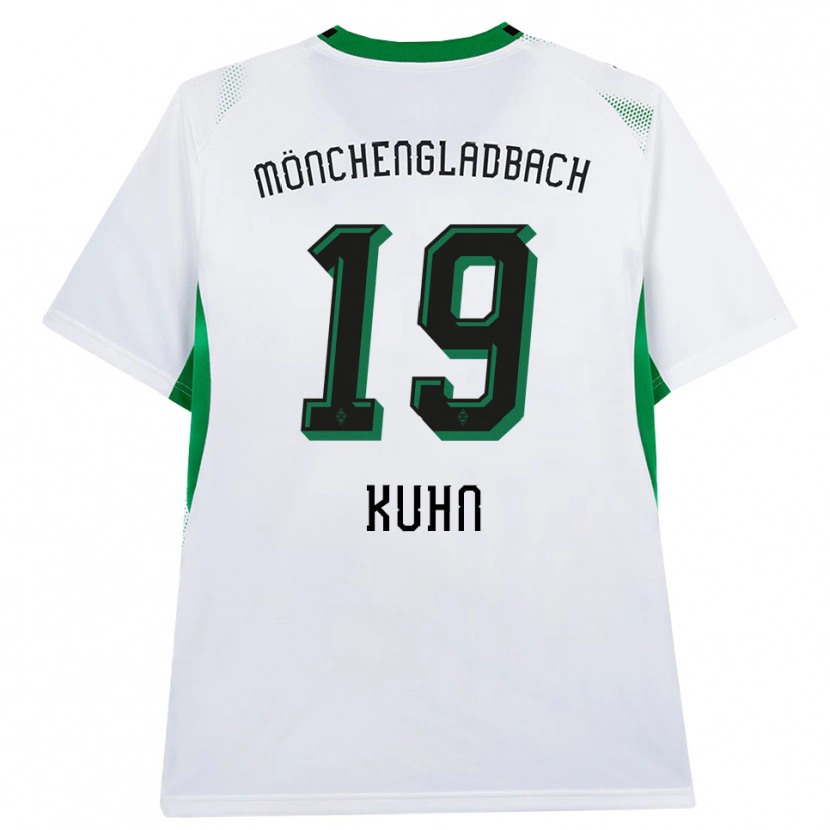 Danxen Mulher Camisola Nicolas Kühn #19 Branco Verde Preto Principal 2026/27 Camisa Brasil