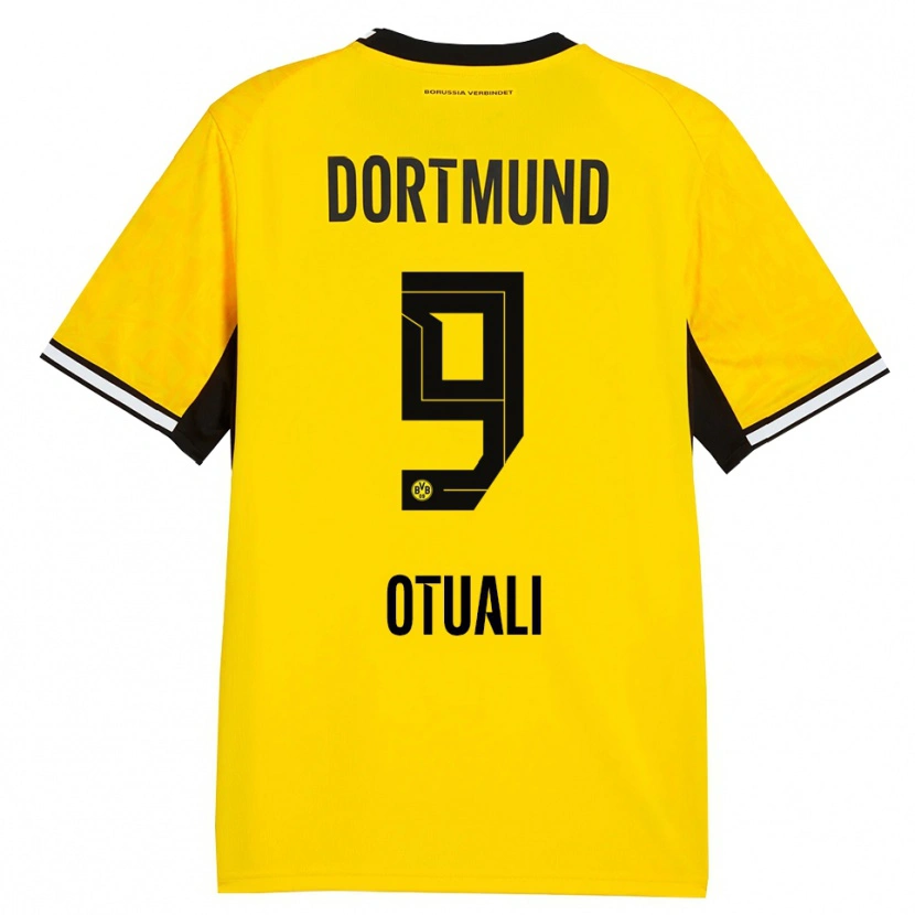 Danxen Mulher Camisola Moses Otuali #9 Amarelo Preto Branco Principal 2026/27 Camisa Brasil
