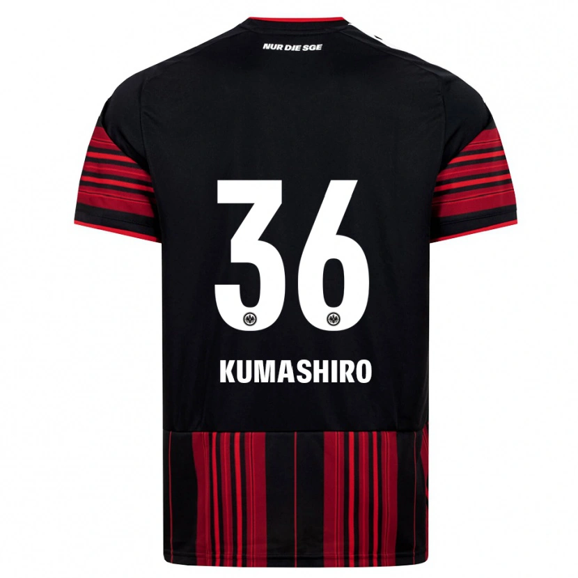Danxen Mulher Camisola Keito Kumashiro #36 Preto Vermelho Branco Principal 2026/27 Camisa Brasil