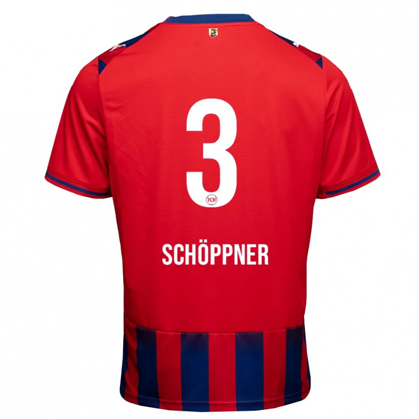 Danxen Mulher Camisola Jan Schöppner #3 Azul Real Branco Vermelho Principal 2026/27 Camisa Brasil
