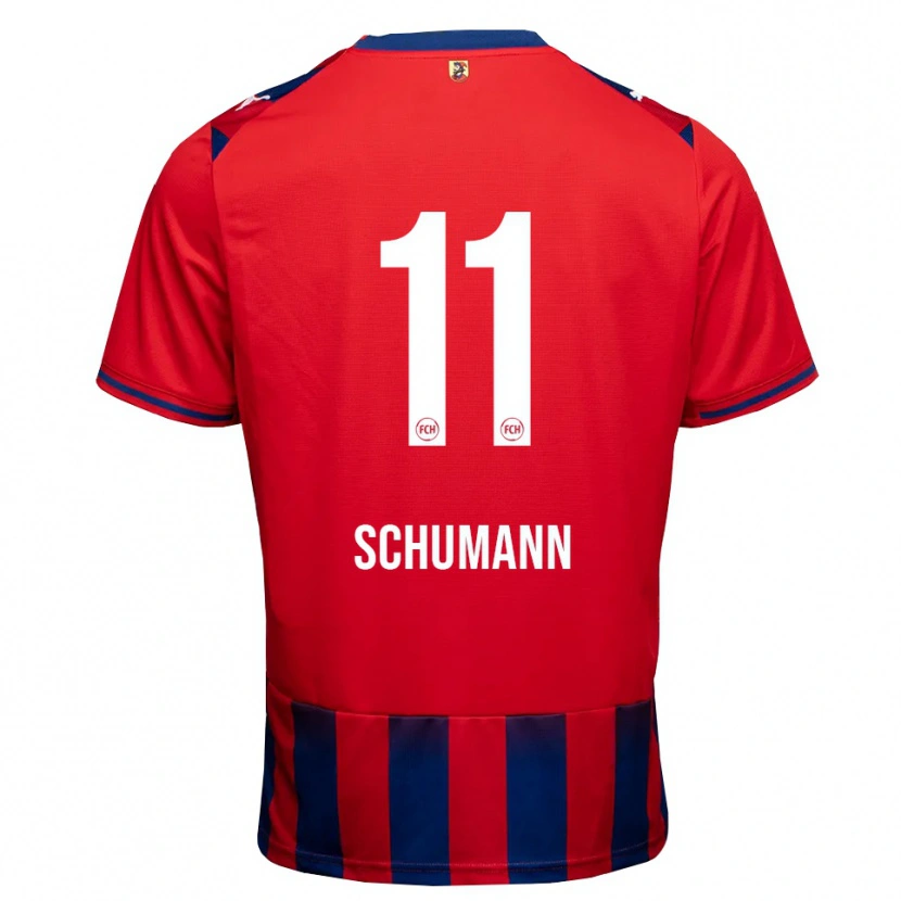 Danxen Mulher Camisola Stefan Schumann #11 Azul Real Branco Vermelho Principal 2026/27 Camisa Brasil