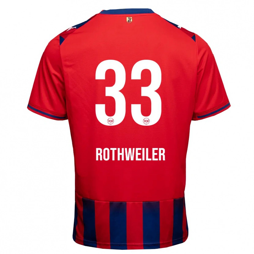 Danxen Mulher Camisola Nick Rothweiler #33 Azul Real Branco Vermelho Principal 2026/27 Camisa Brasil