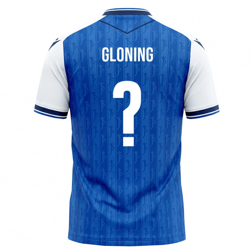 Danxen Mulher Camisola Laura Gloning #0 Azul Real Branco Principal 2026/27 Camisa Brasil