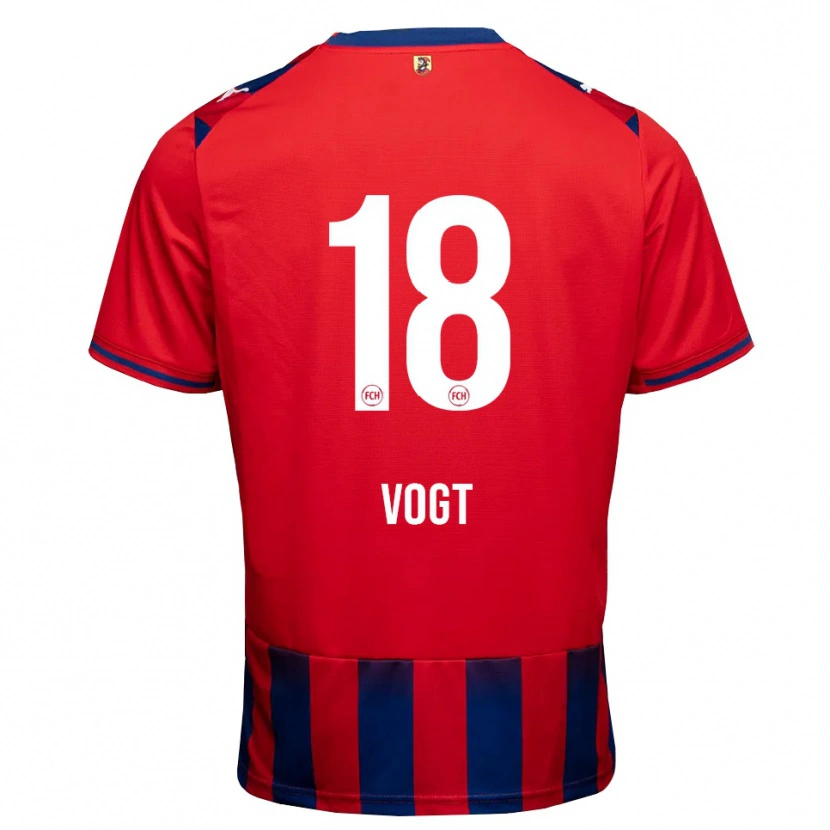 Danxen Mulher Camisola Alessandro Vogt #18 Azul Real Branco Vermelho Principal 2026/27 Camisa Brasil