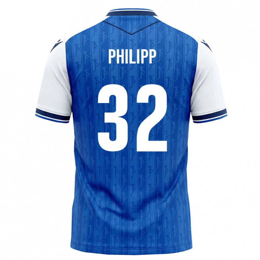 Danxen Mulher Camisola Tim Philipp #32 Azul Real Branco Principal 2026/27 Camisa Brasil