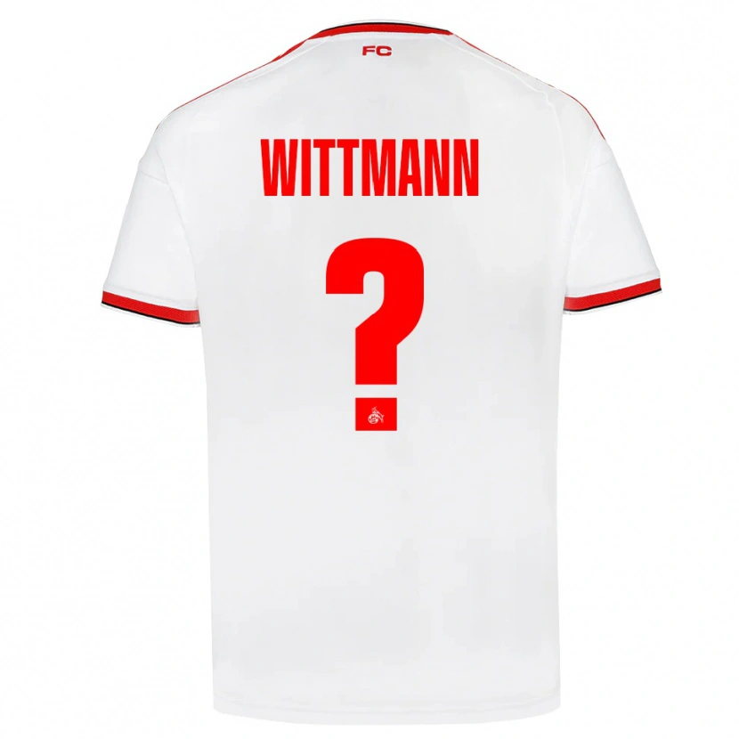 Danxen Mulher Camisola Eyk Wittmann #0 Branco Vermelho Preto Principal 2026/27 Camisa Brasil