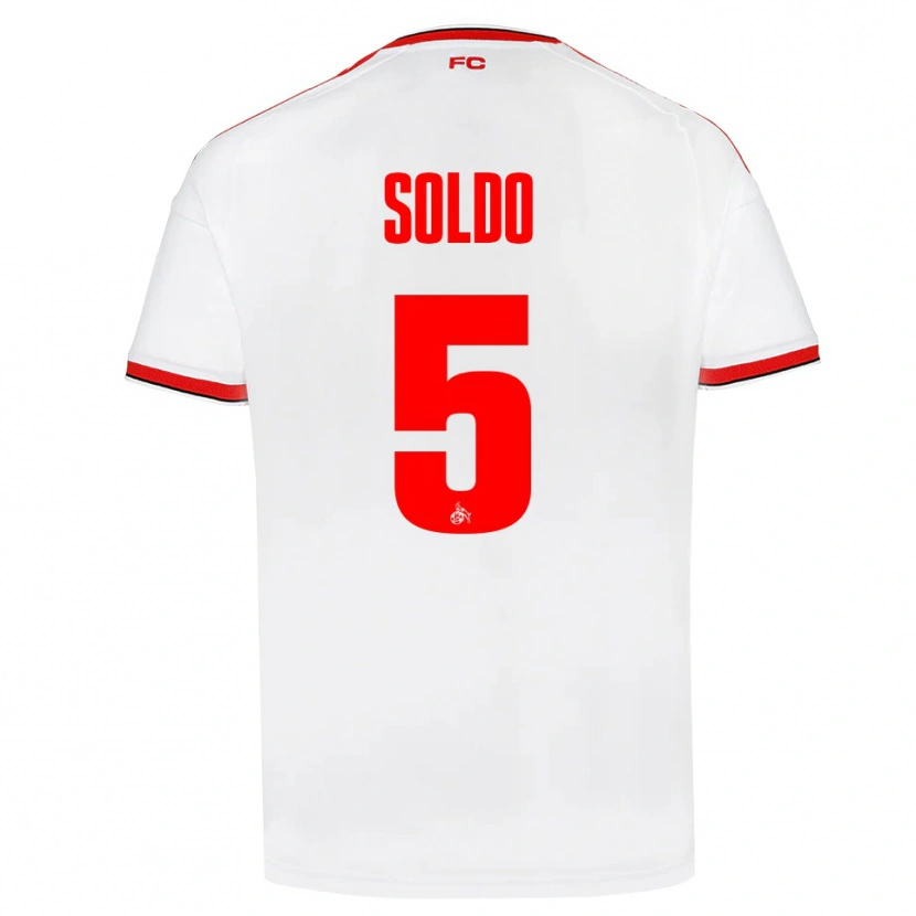 Danxen Mulher Camisola Nikola Soldo #5 Branco Vermelho Preto Principal 2026/27 Camisa Brasil