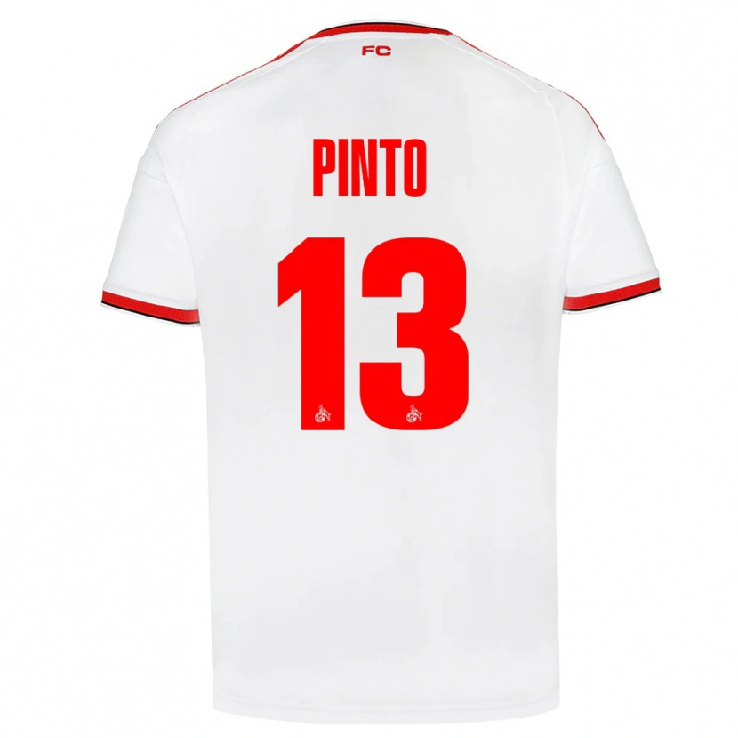 Danxen Mulher Camisola João Pinto #13 Branco Vermelho Preto Principal 2026/27 Camisa Brasil