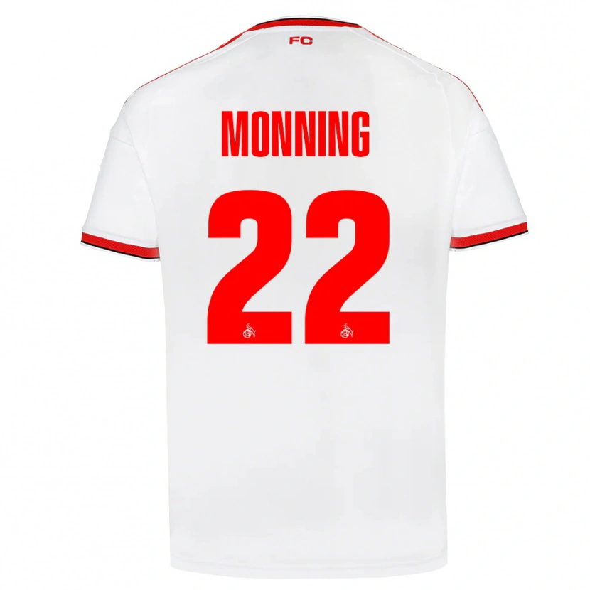 Danxen Mulher Camisola Marlon Monning #22 Branco Vermelho Preto Principal 2026/27 Camisa Brasil