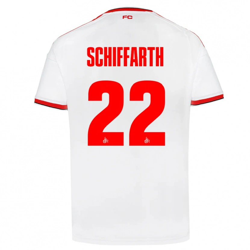 Danxen Mulher Camisola Julia Schiffarth #22 Branco Vermelho Preto Principal 2026/27 Camisa Brasil