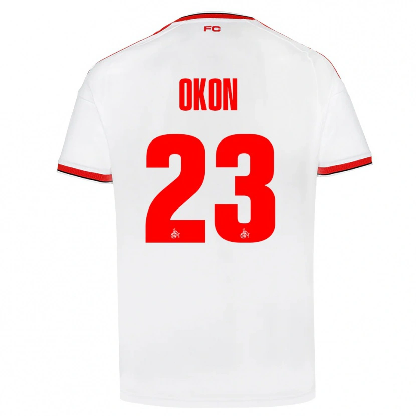 Danxen Mulher Camisola Paul Okon-Engstler #23 Branco Vermelho Preto Principal 2026/27 Camisa Brasil