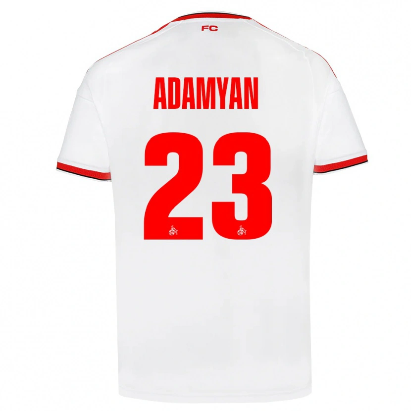 Danxen Mulher Camisola Sargis Adamyan #23 Branco Vermelho Preto Principal 2026/27 Camisa Brasil