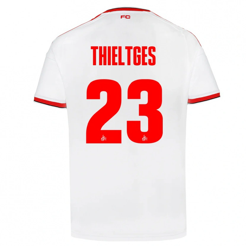 Danxen Mulher Camisola Phil Thieltges #23 Branco Vermelho Preto Principal 2026/27 Camisa Brasil